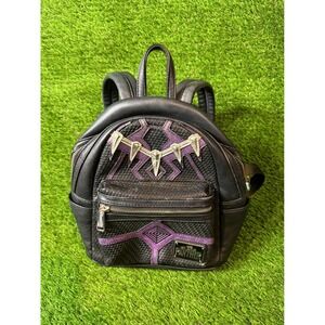 EXTREMELY RARE Black Panther Marvel Loungefly Mini Backpack